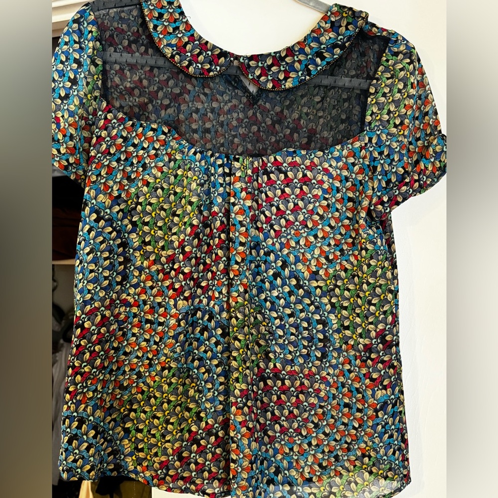Sheer blouse